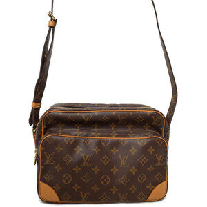 Louis Vuitton Monogram Leather Brown Nile Shoulder Bag